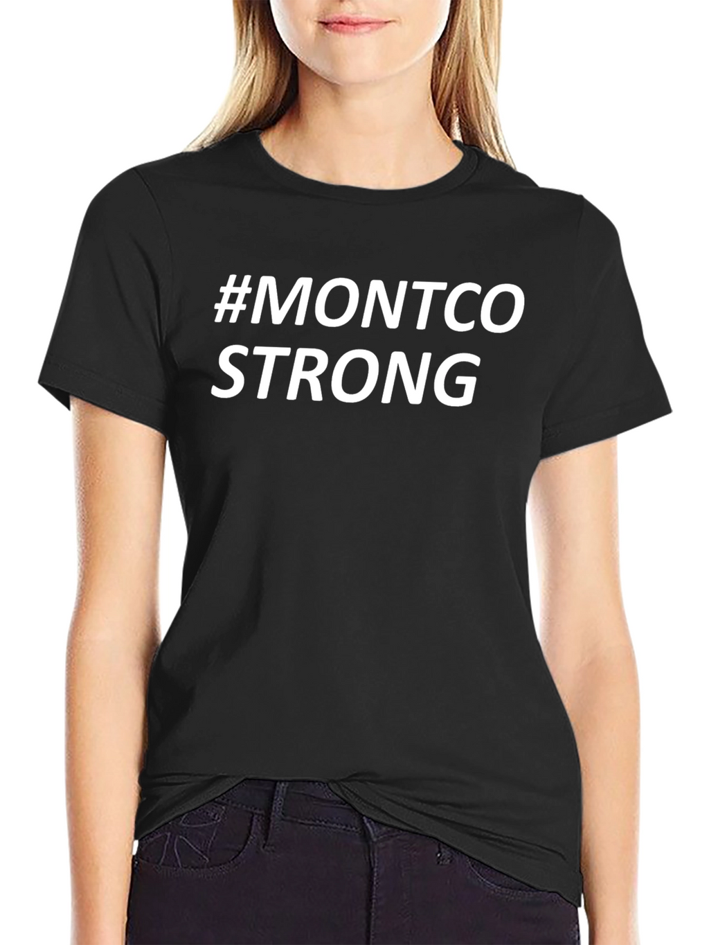 Montco Strong Black T-Shirt - Show Your Support!