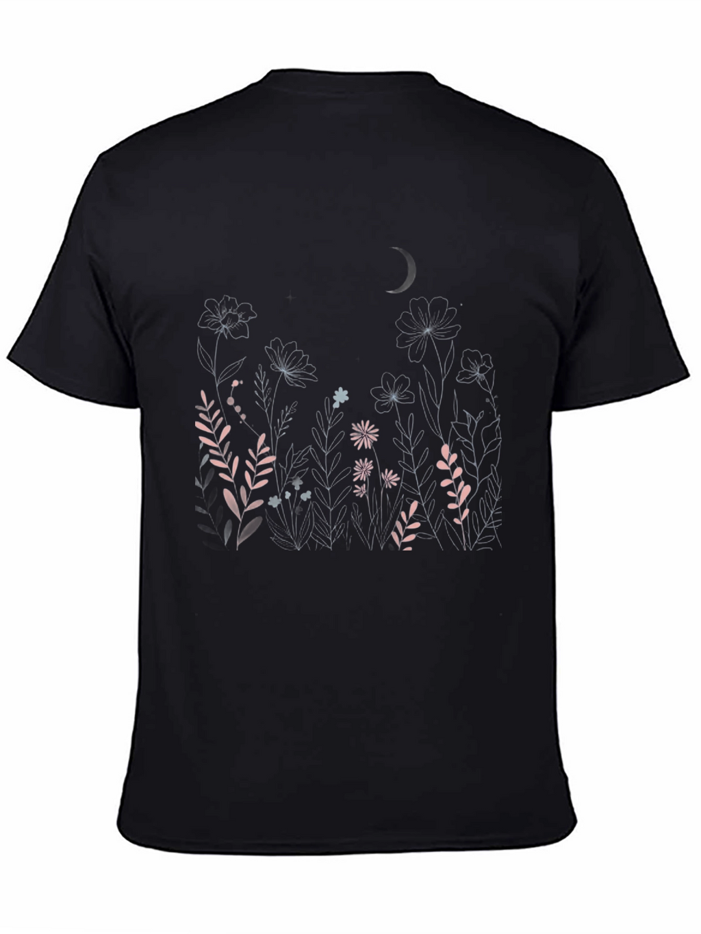 Floral Nightscape T-Shirt