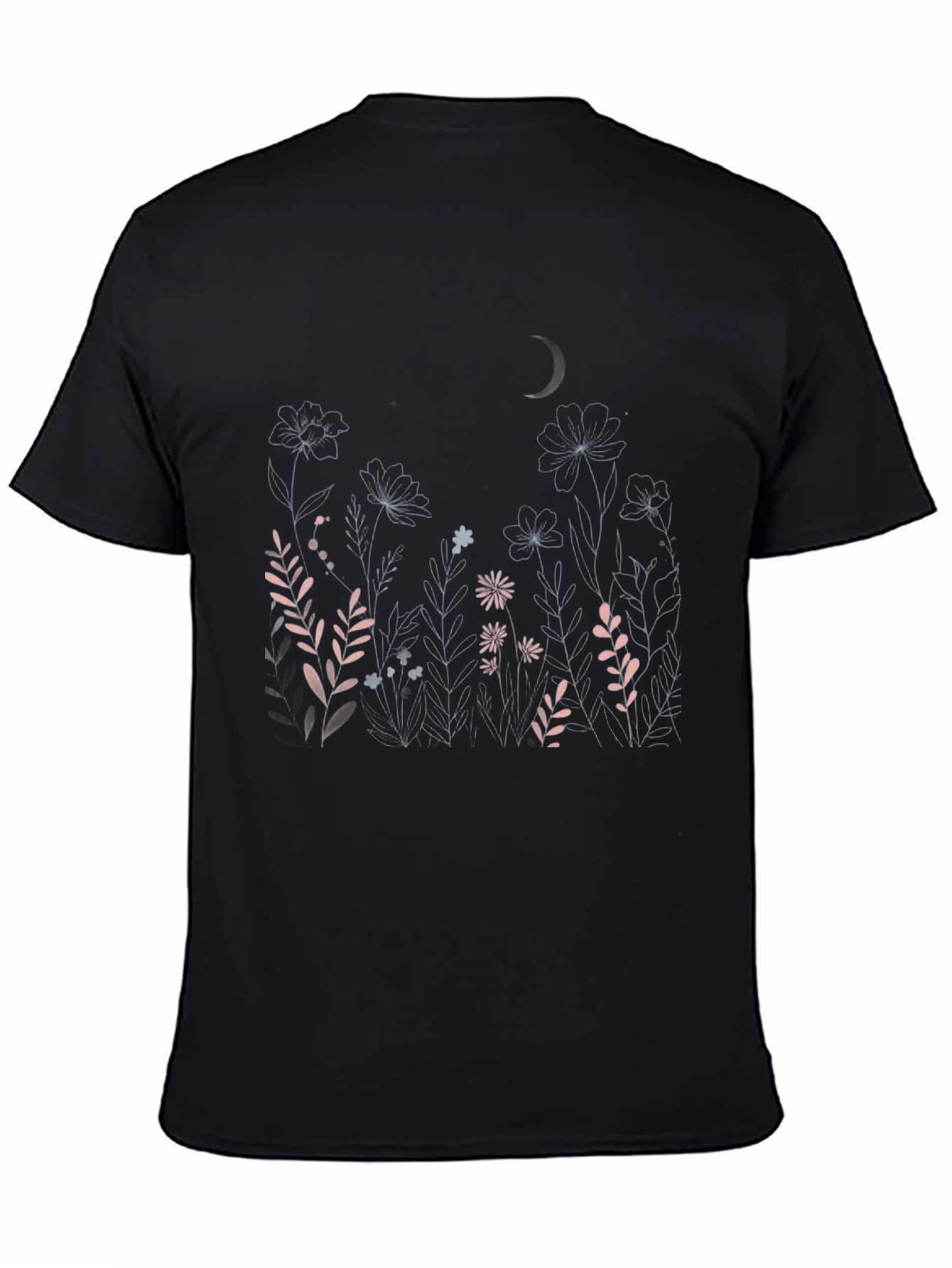 Floral Nightscape T-Shirt