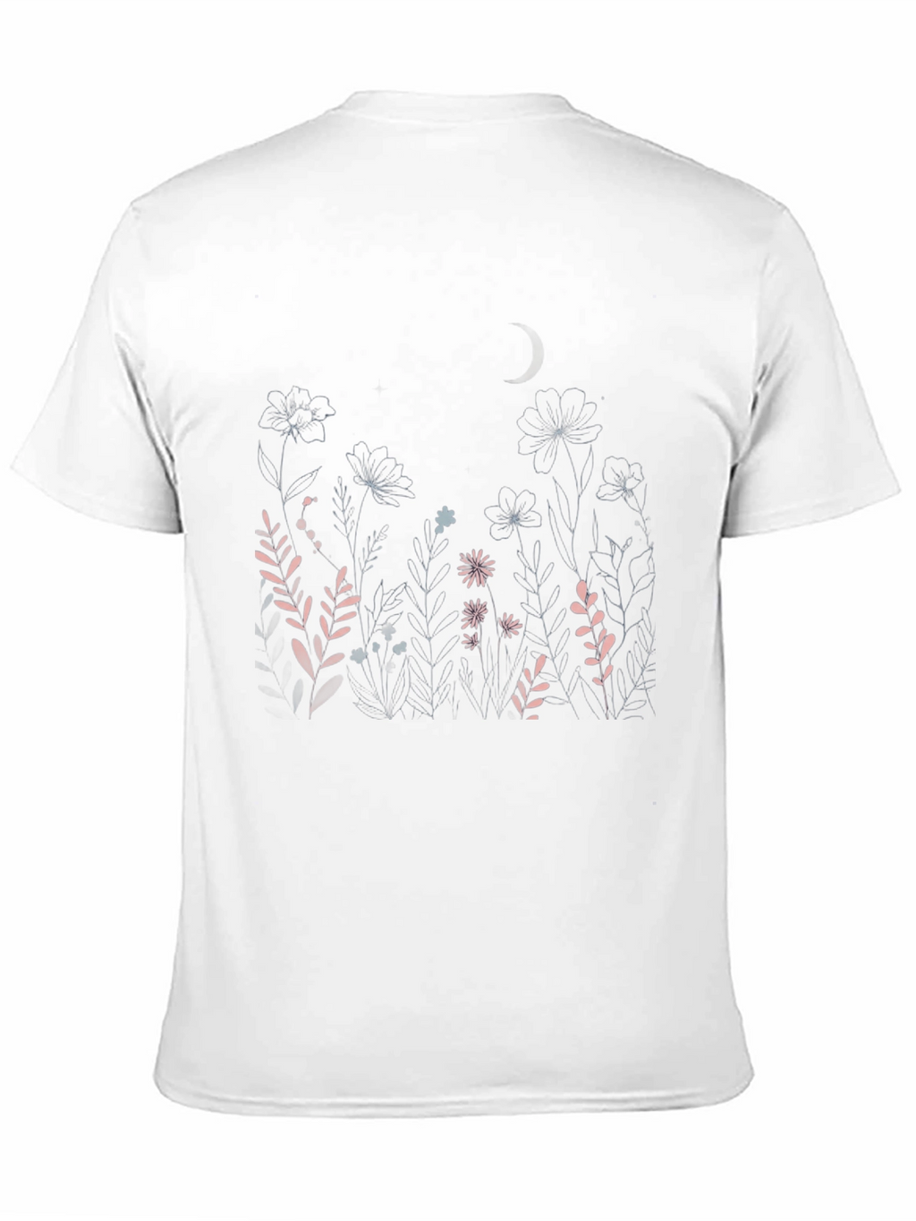 Floral Nightscape T-Shirt