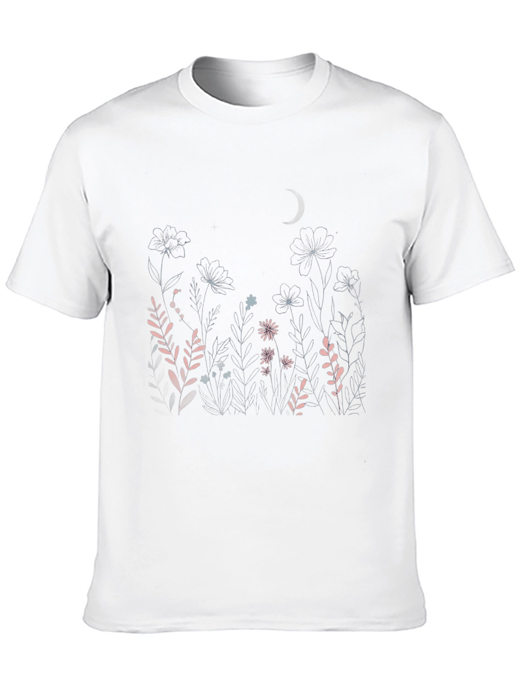 Floral Nightscape T-Shirt
