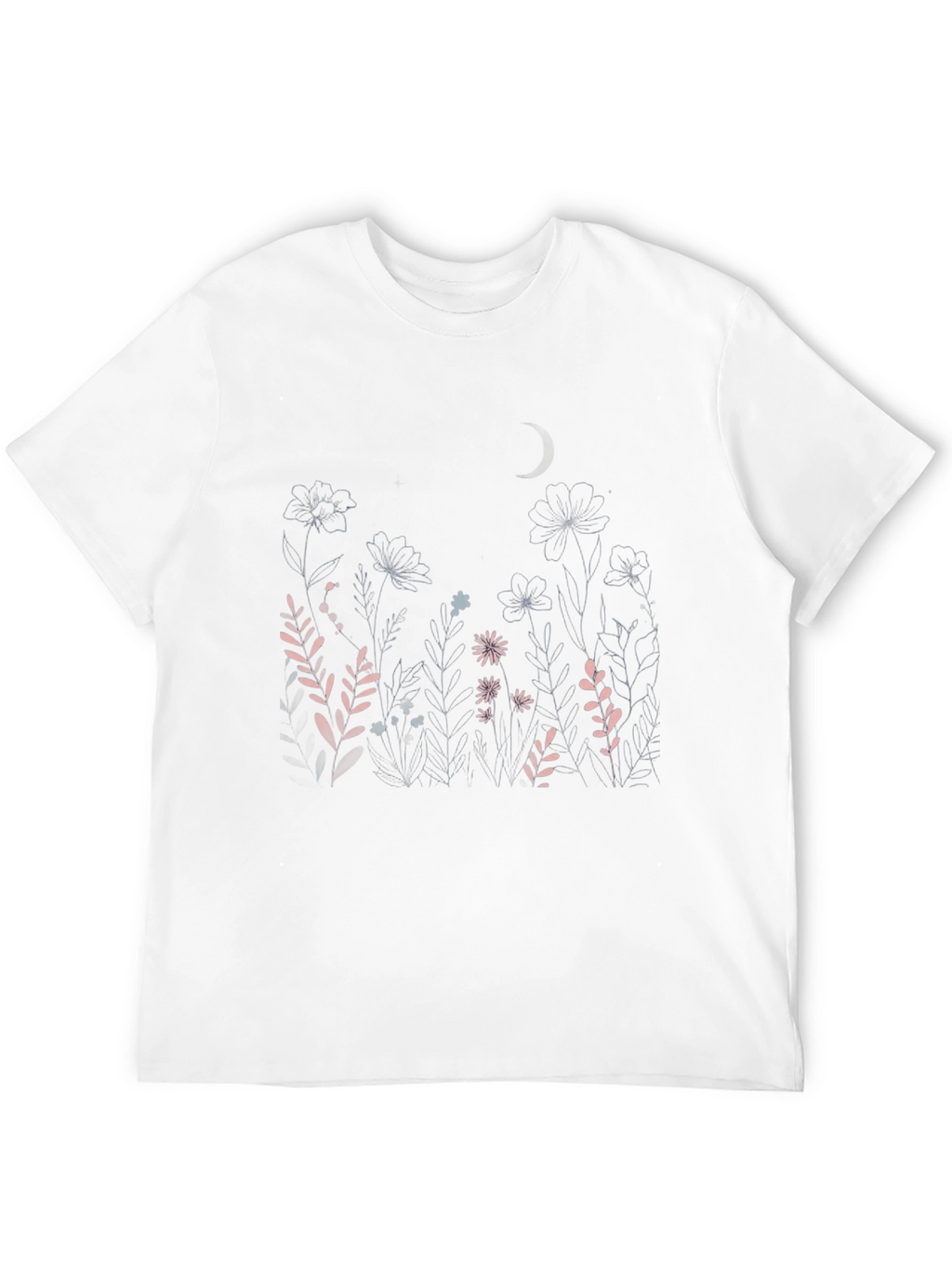 Floral Nightscape T-Shirt