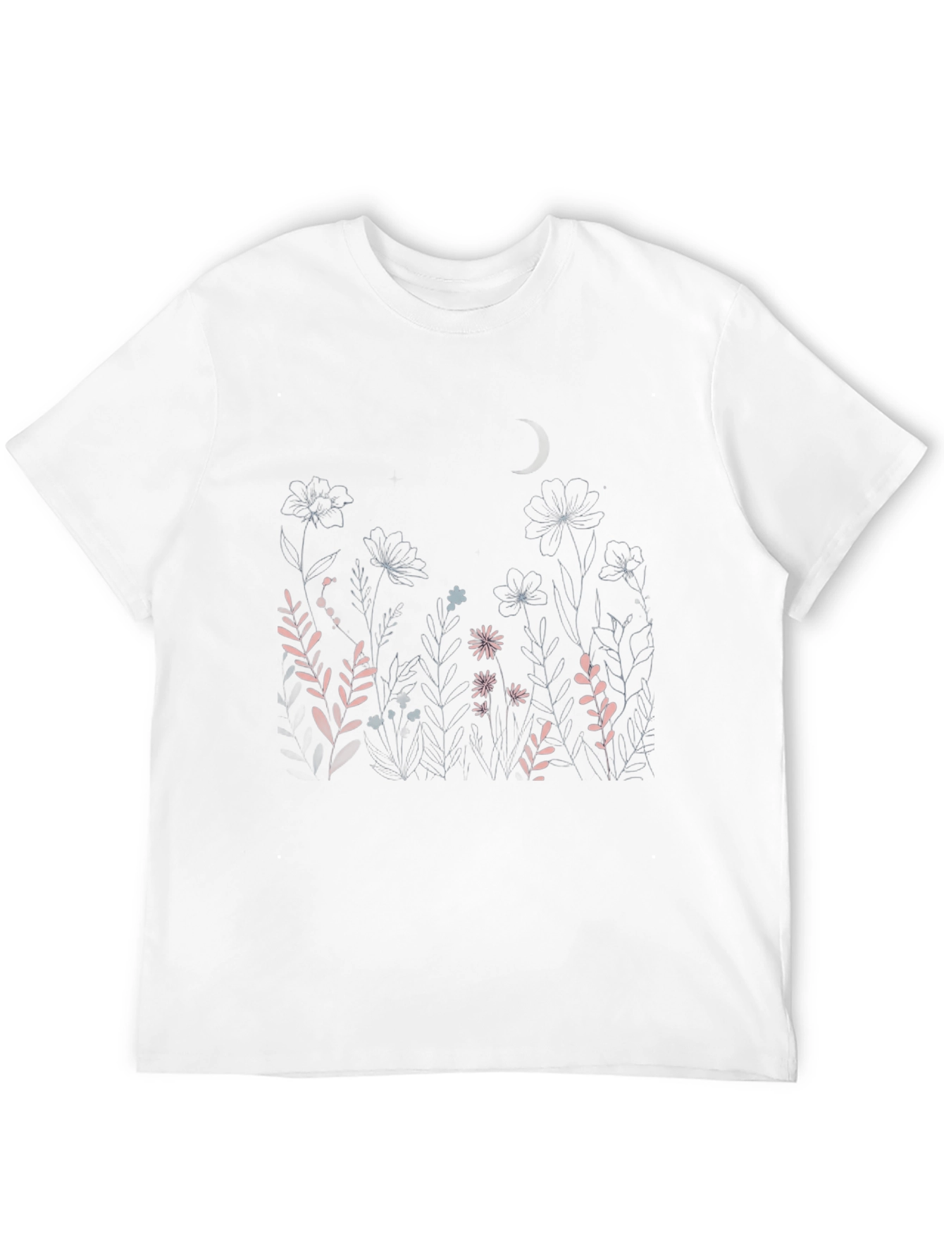 Floral Nightscape T-Shirt