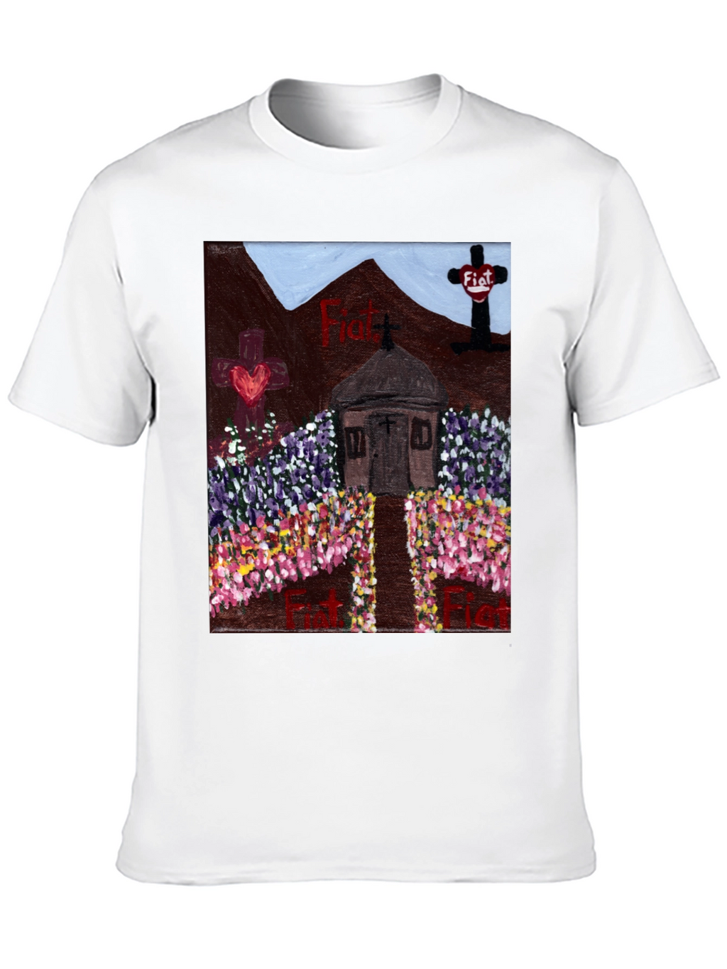 Floral Fiat Tee