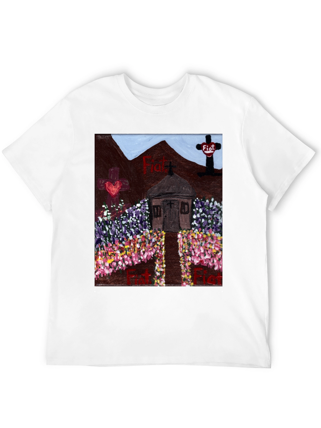 Floral Fiat Tee
