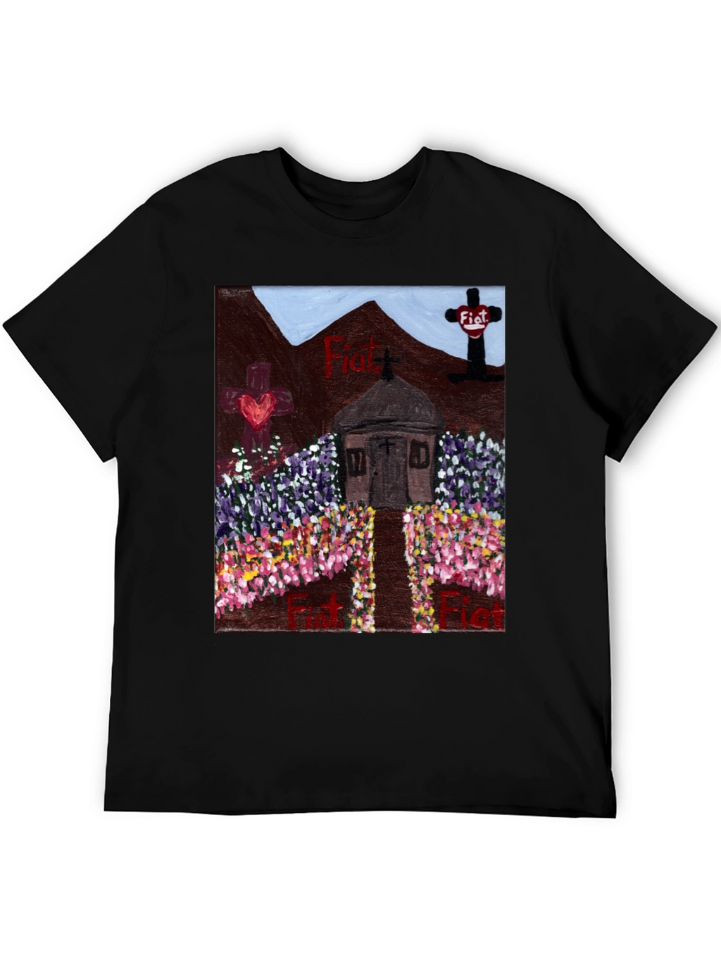 Floral Fiat Tee