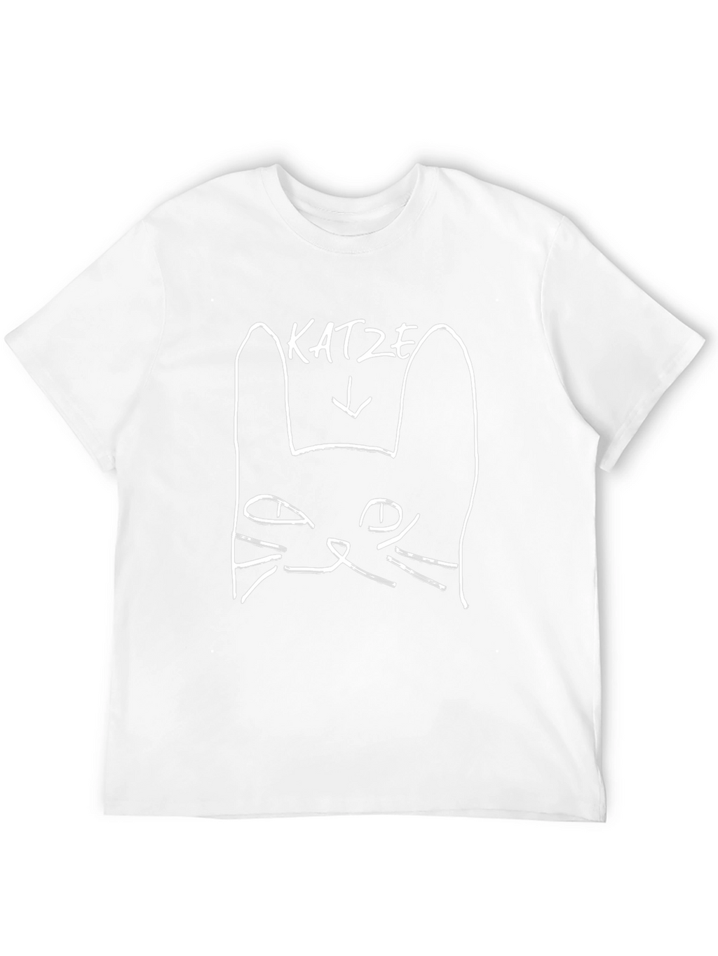 Katze Graphic T-Shirt - Black
