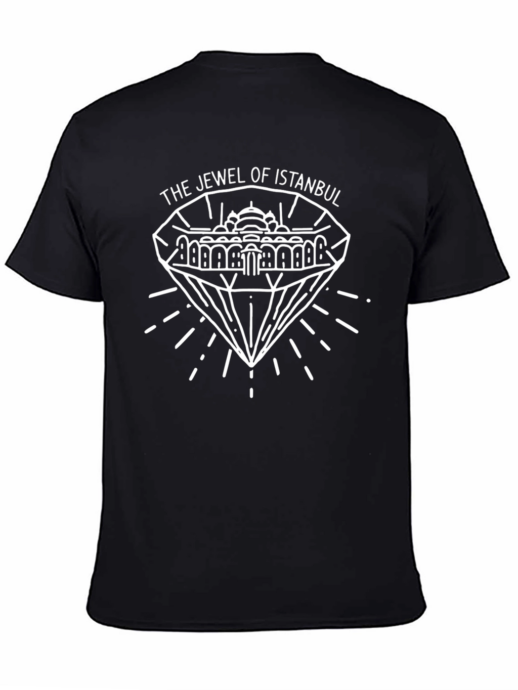 Istanbul Jewel Graphic Tee - Black