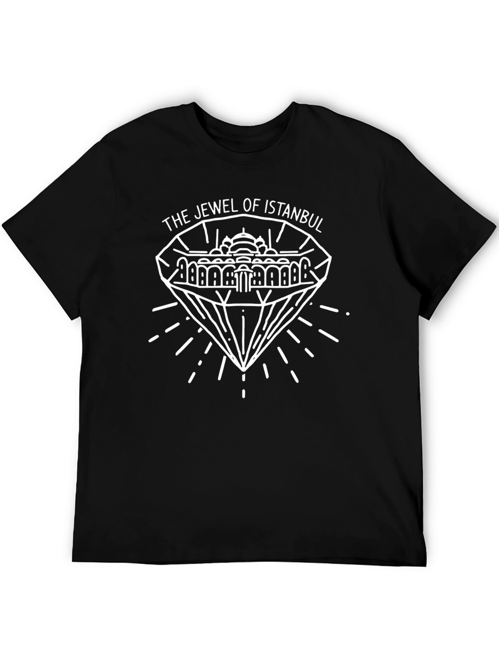 Istanbul Jewel Graphic Tee - Black
