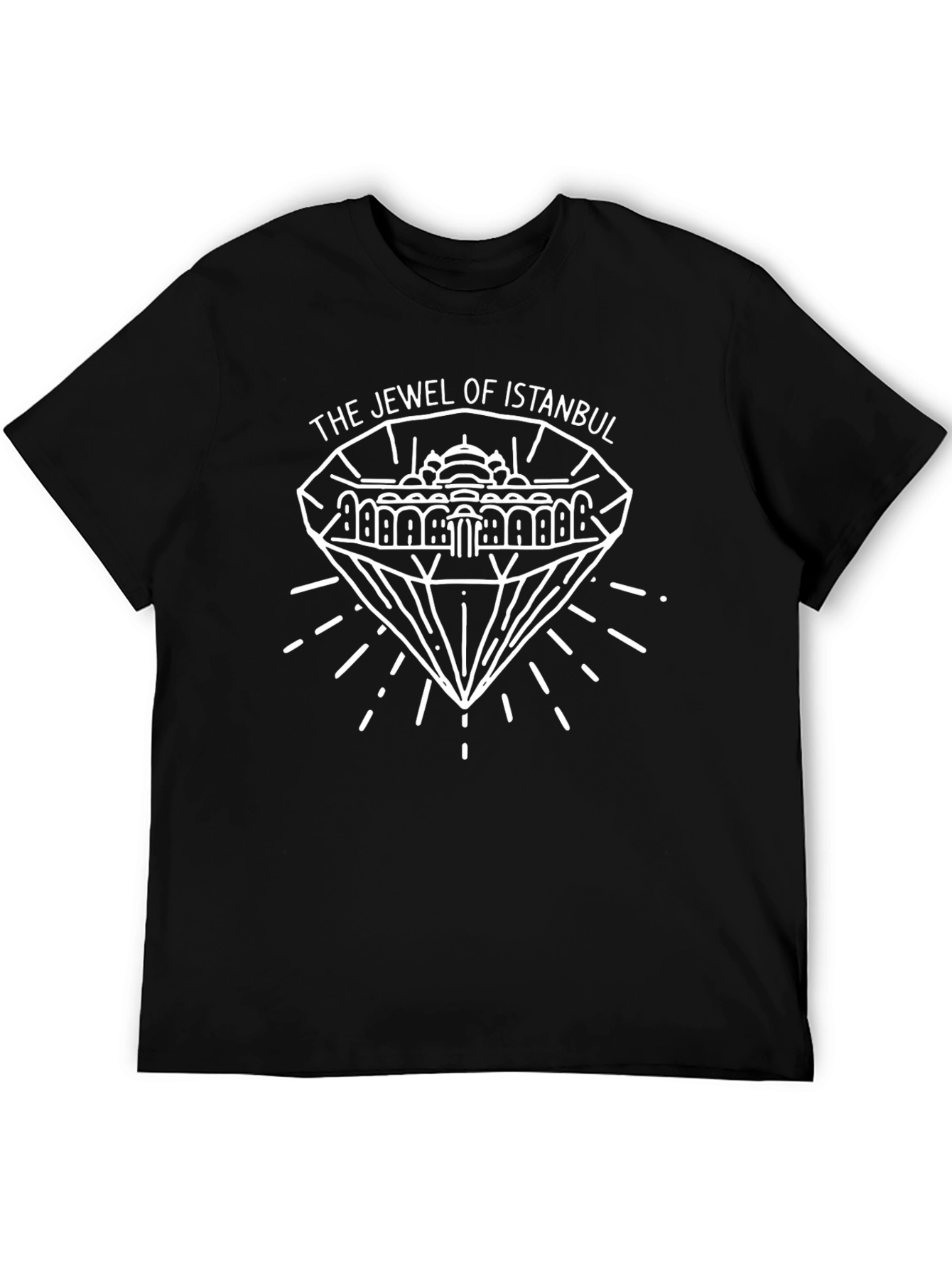 Istanbul Jewel Graphic Tee - Black