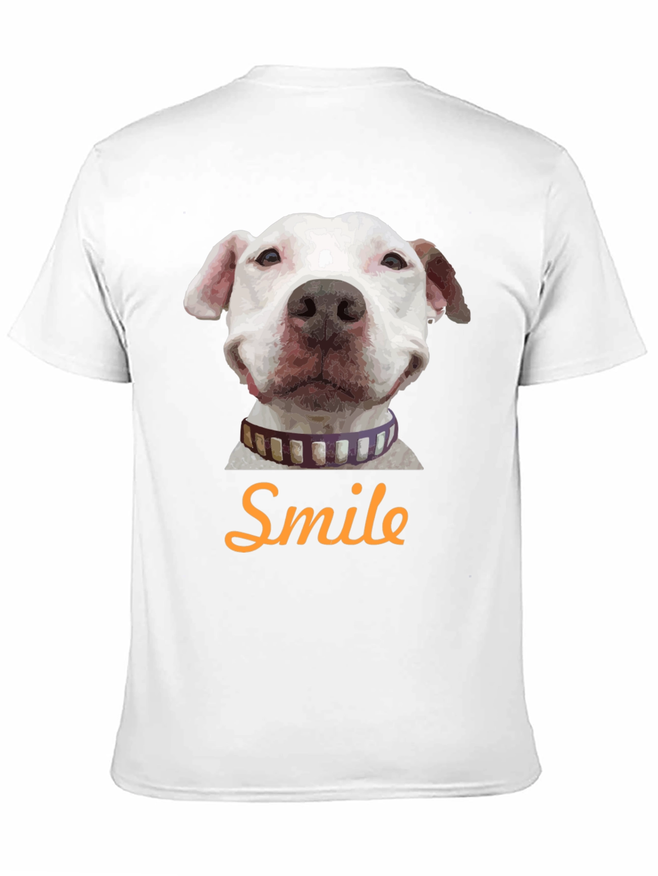 Smile Dog Graphic T-Shirt - Black