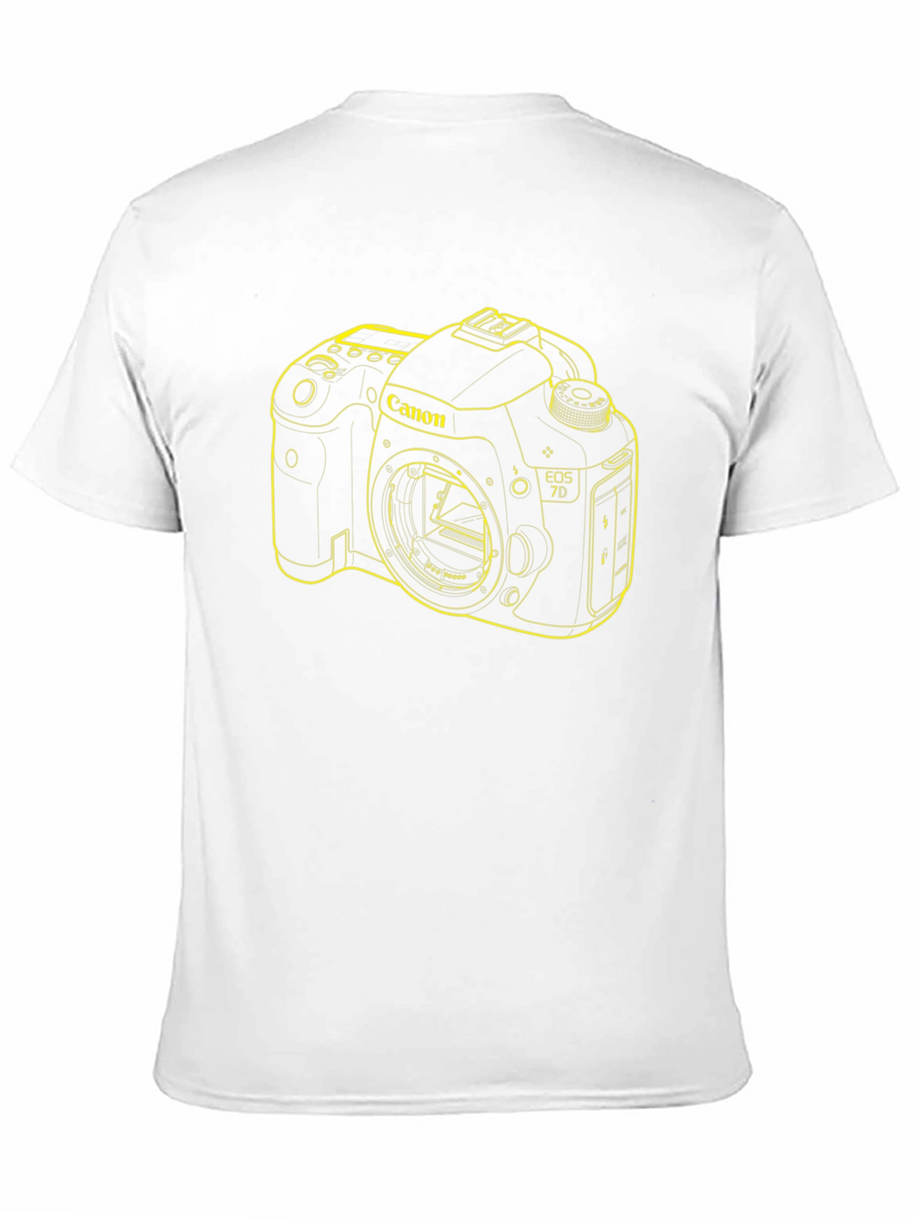 Canon Camera Graphic T-Shirt - Black