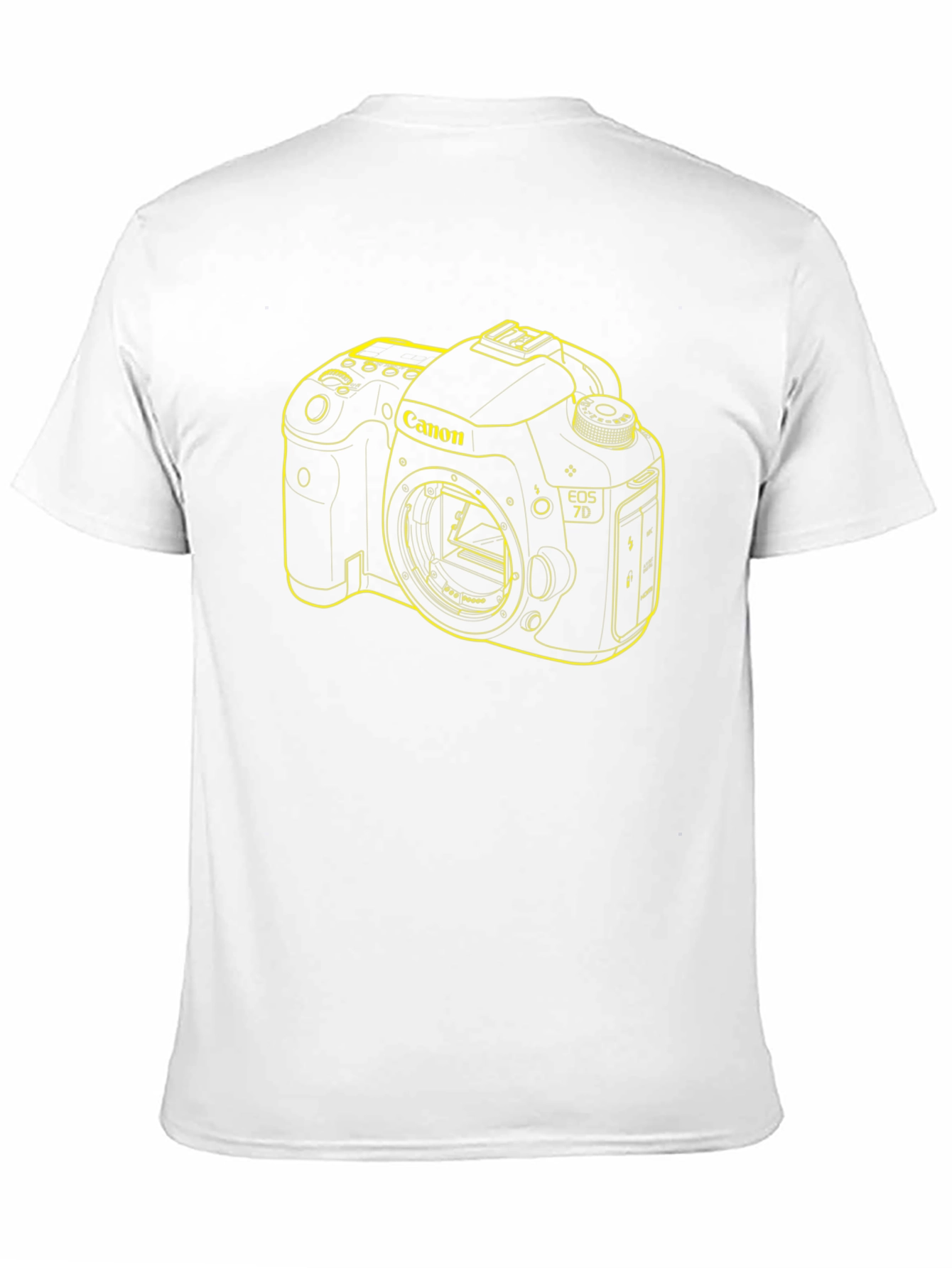 Canon Camera Graphic T-Shirt - Black
