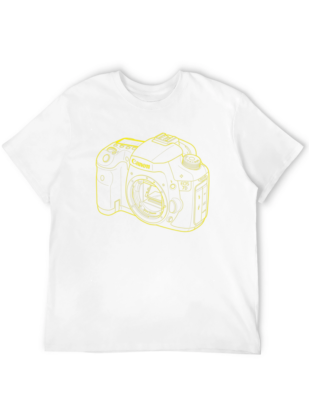 Canon Camera Graphic T-Shirt - Black