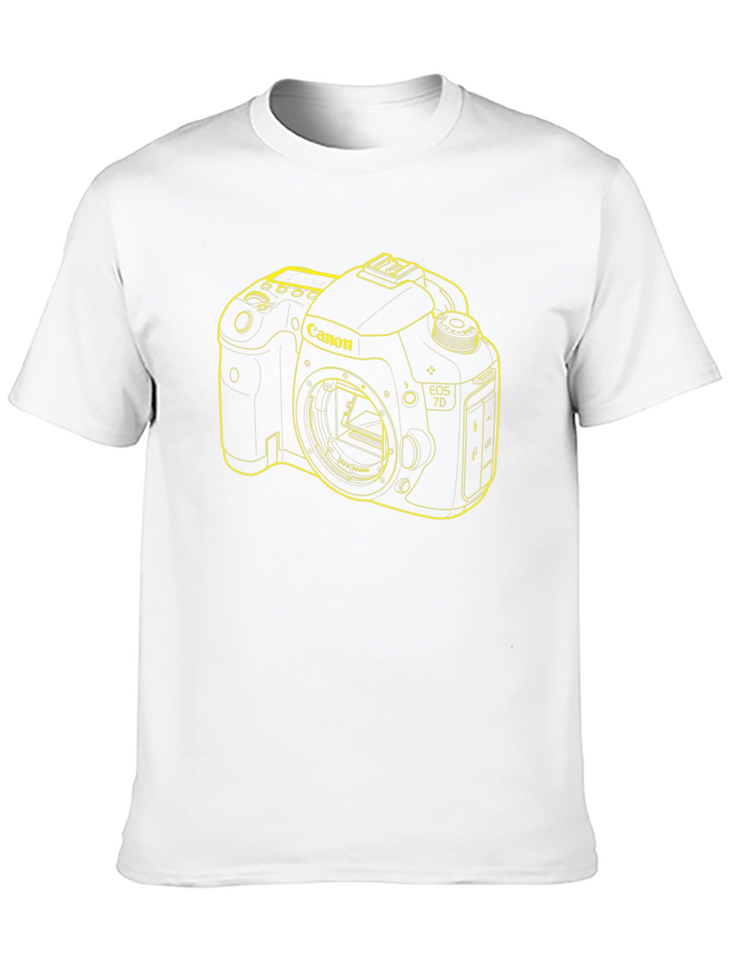 Canon Camera Graphic T-Shirt - Black