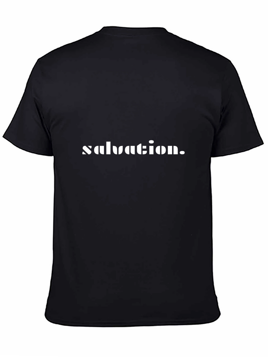 Salvation Graphic T-Shirt - Bold Text Tee