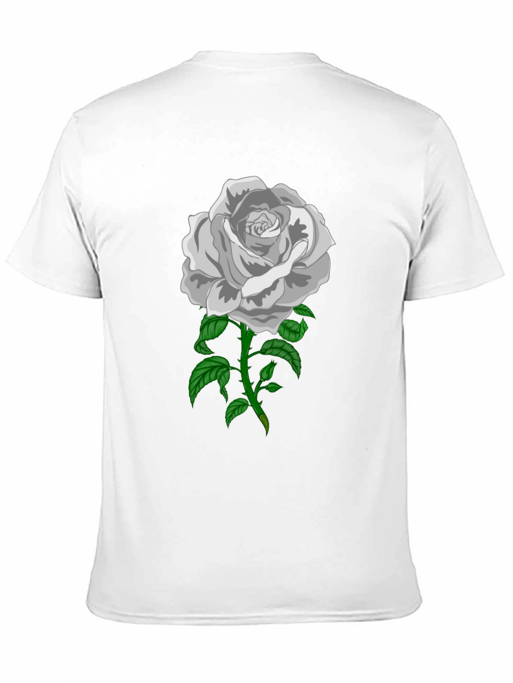 Rose Graphic Print T-Shirt