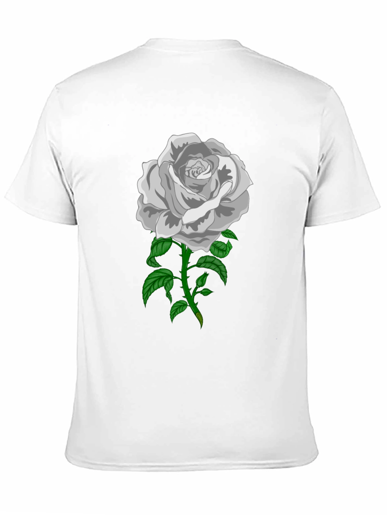 Rose Graphic Print T-Shirt