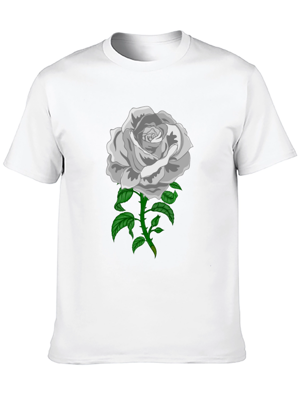 Rose Graphic Print T-Shirt