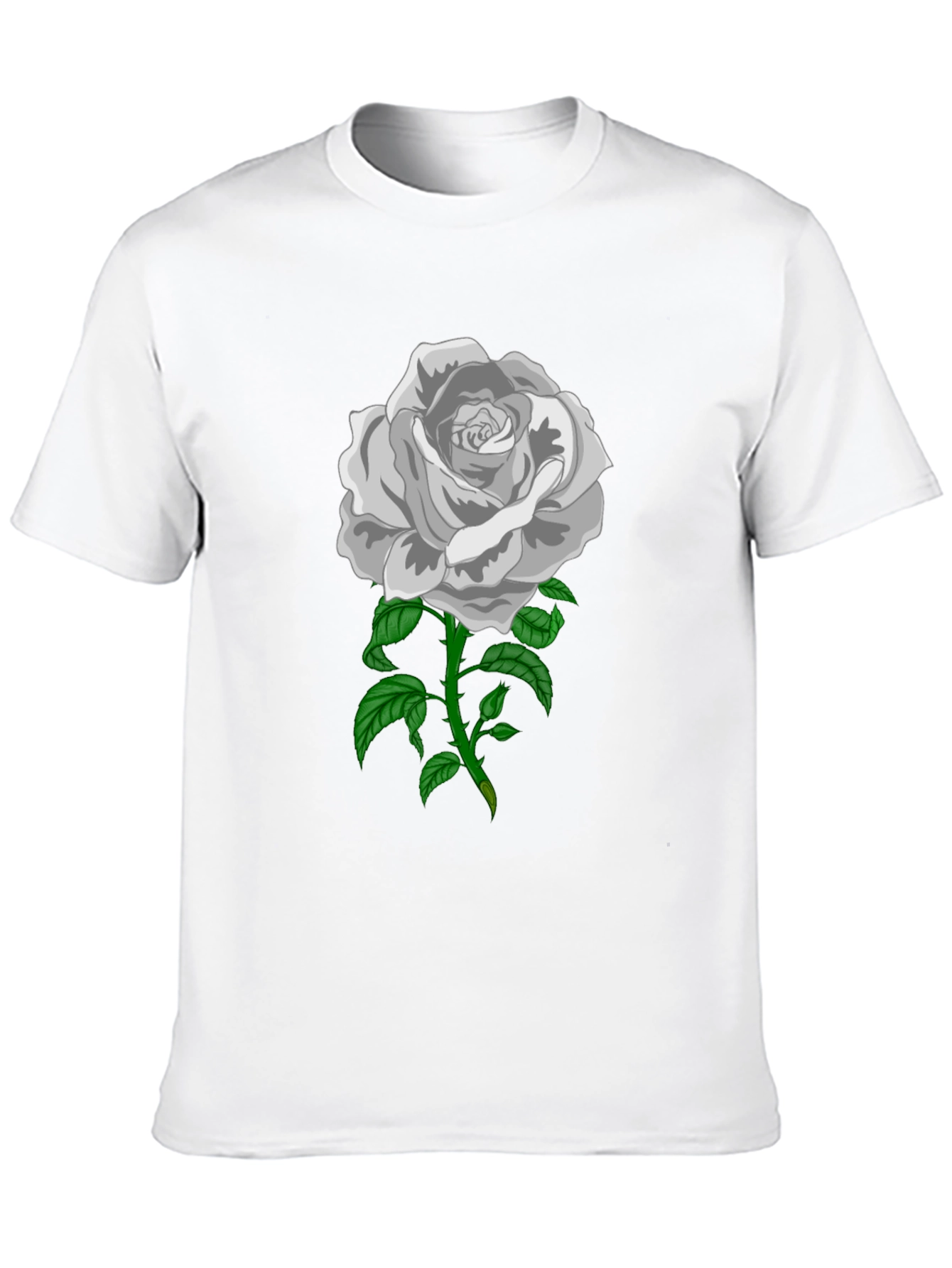 Rose Graphic Print T-Shirt