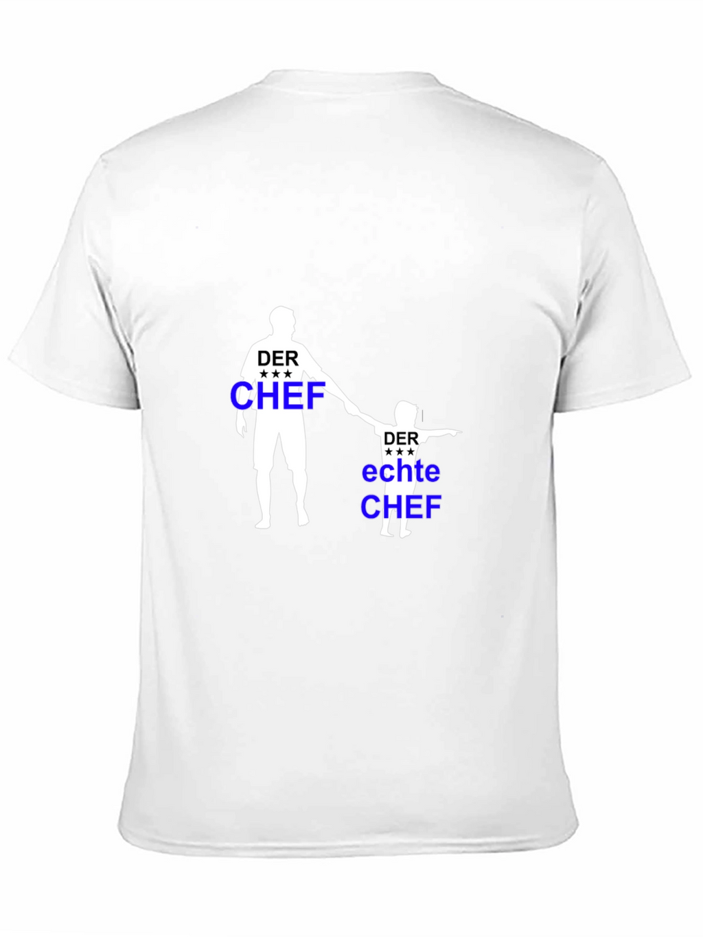 Der Chef Matching Father & Son Black T-Shirt