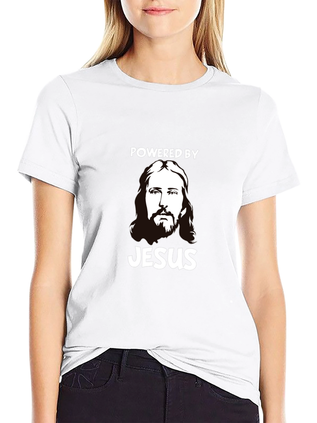 Powered by Jesus Graphic T-Shirt