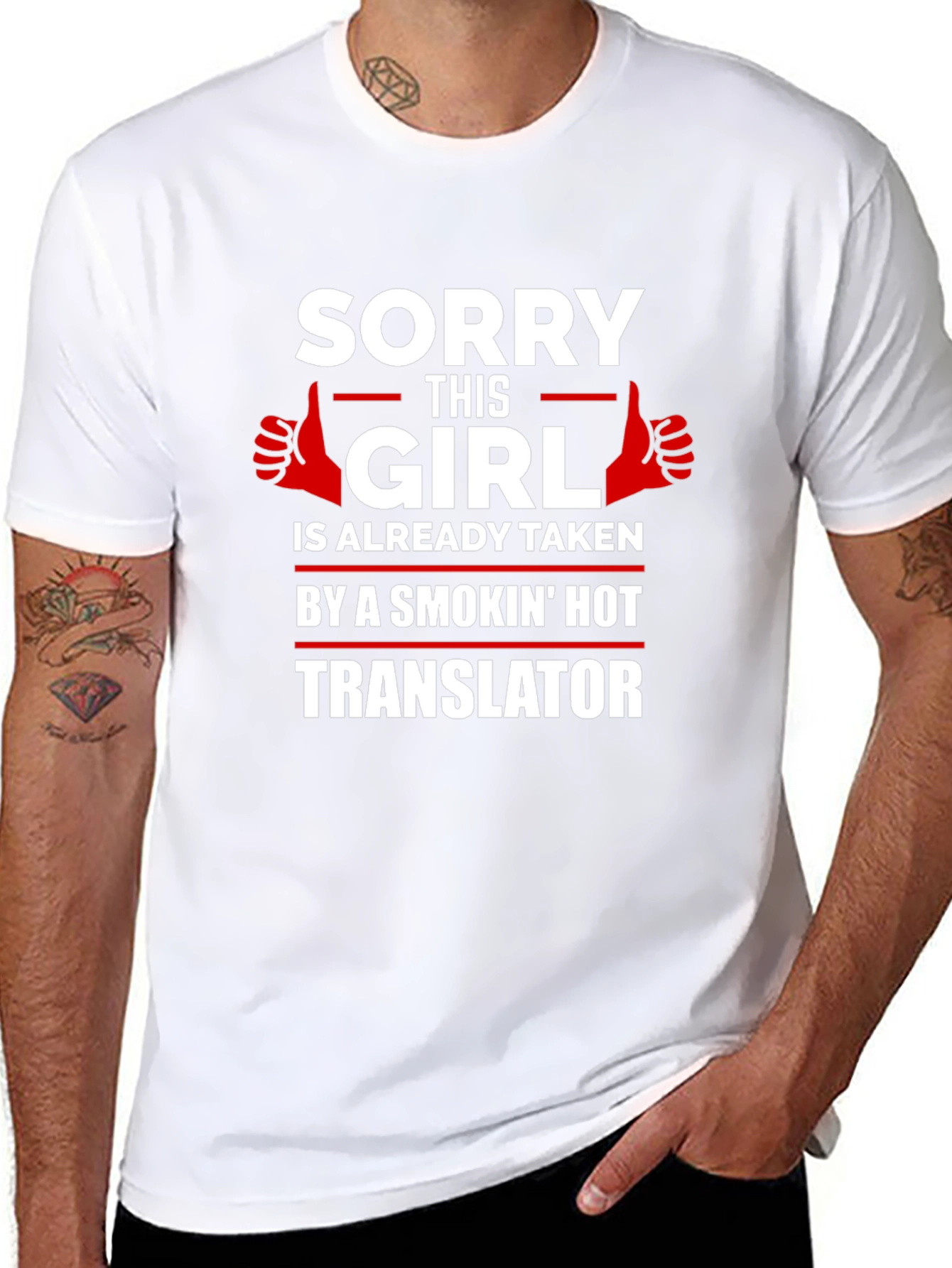 Funny Translator Graphic T-Shirt