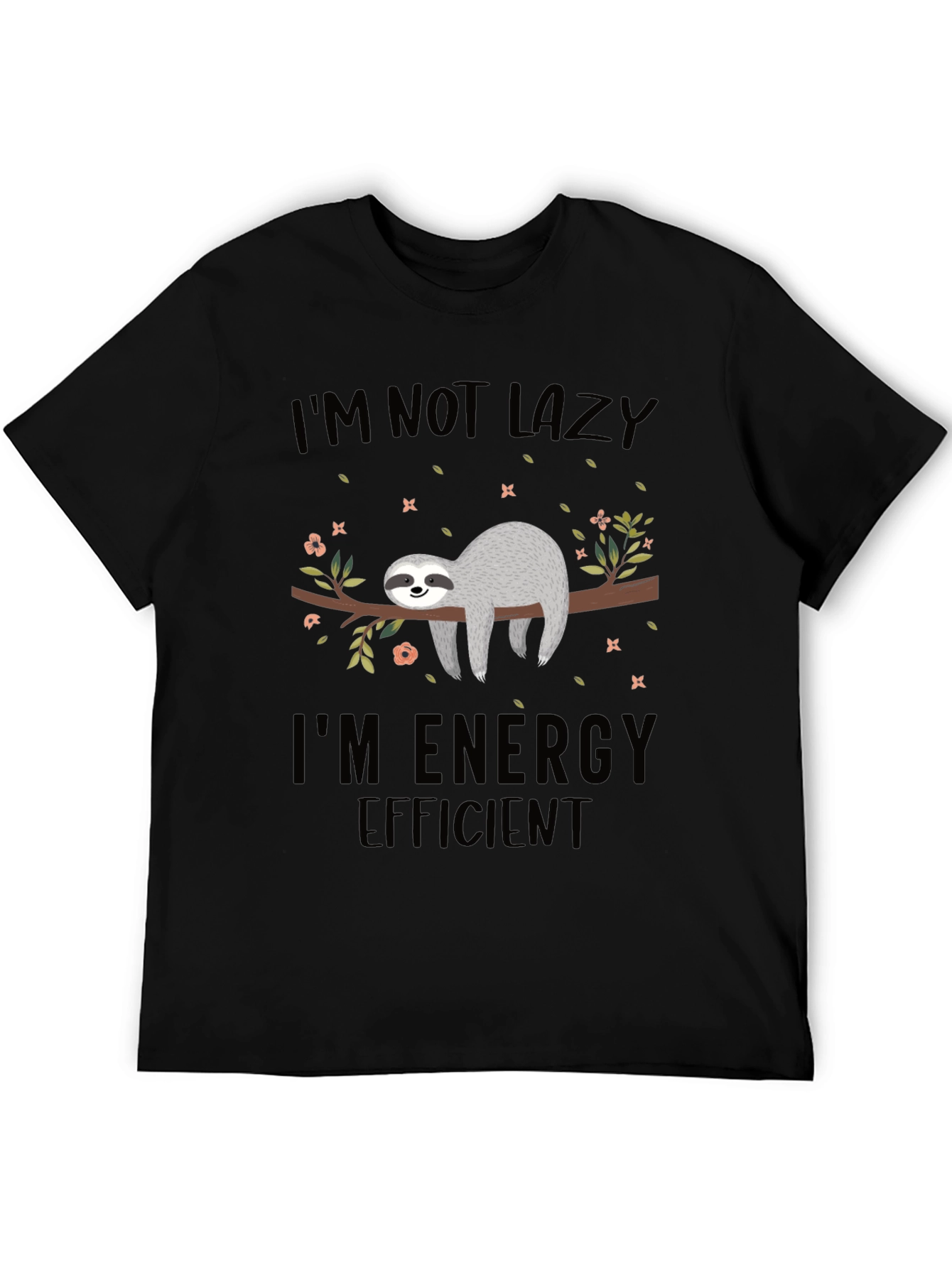 Sloth Energy Efficient Graphic T-Shirt