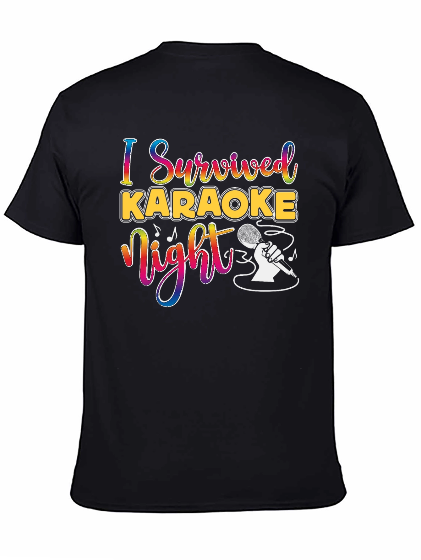 I Survived Karaoke Night Graphic Tee