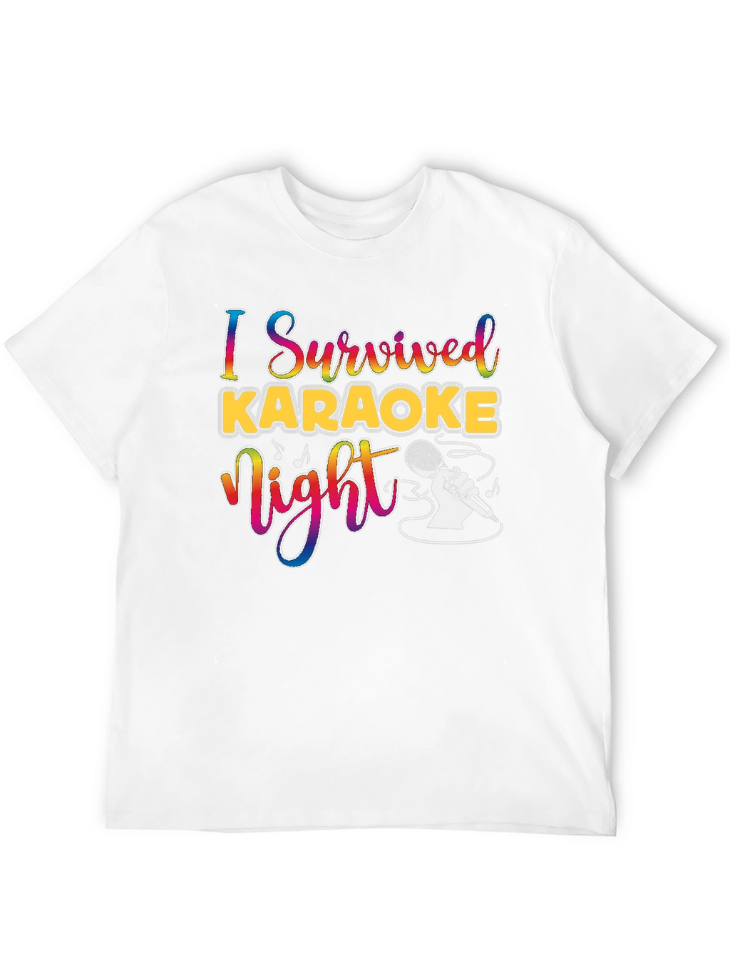 I Survived Karaoke Night Graphic Tee