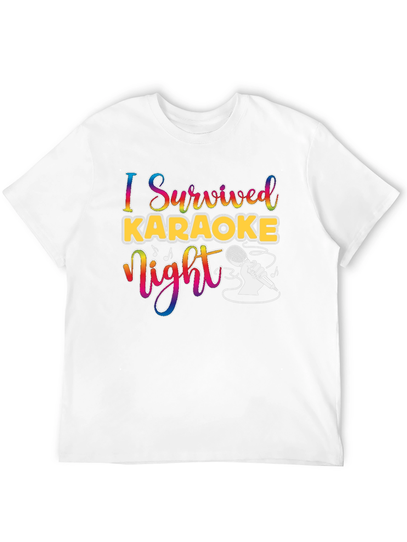 I Survived Karaoke Night Graphic Tee