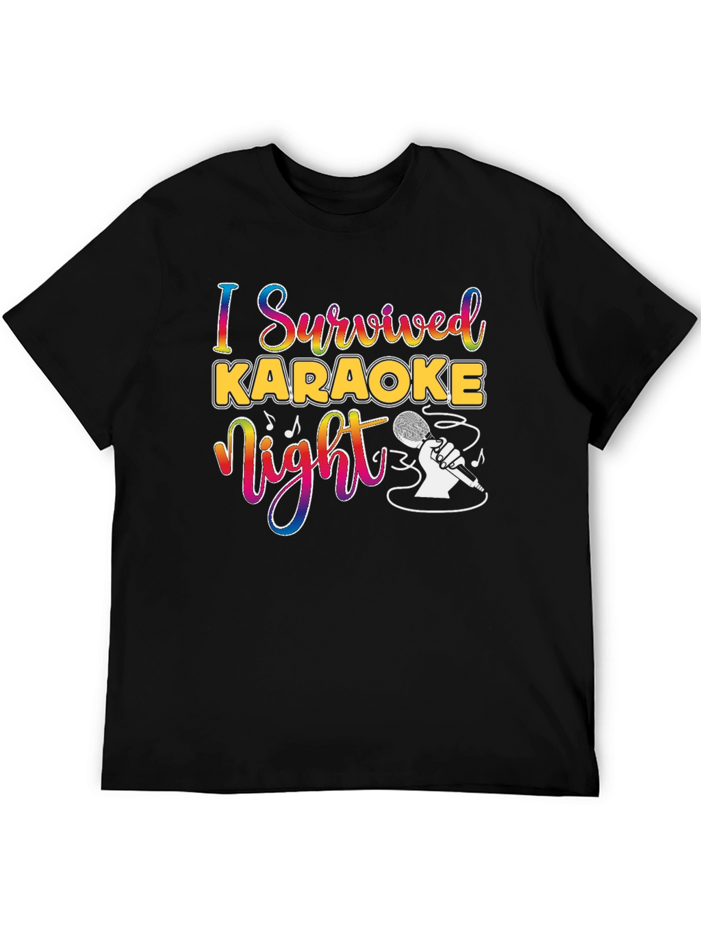 I Survived Karaoke Night Graphic Tee