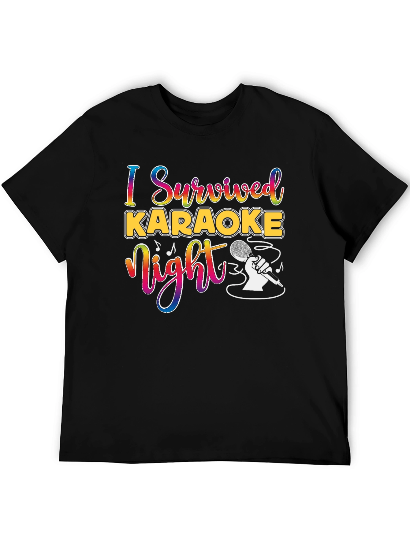 I Survived Karaoke Night Graphic Tee