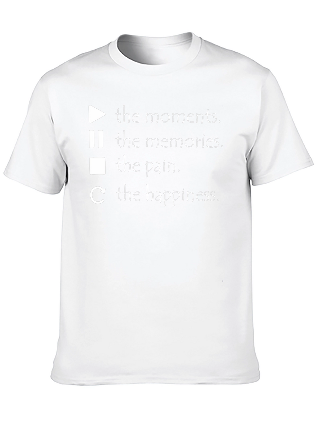 Moments Memories Pain Happiness Graphic Tee
