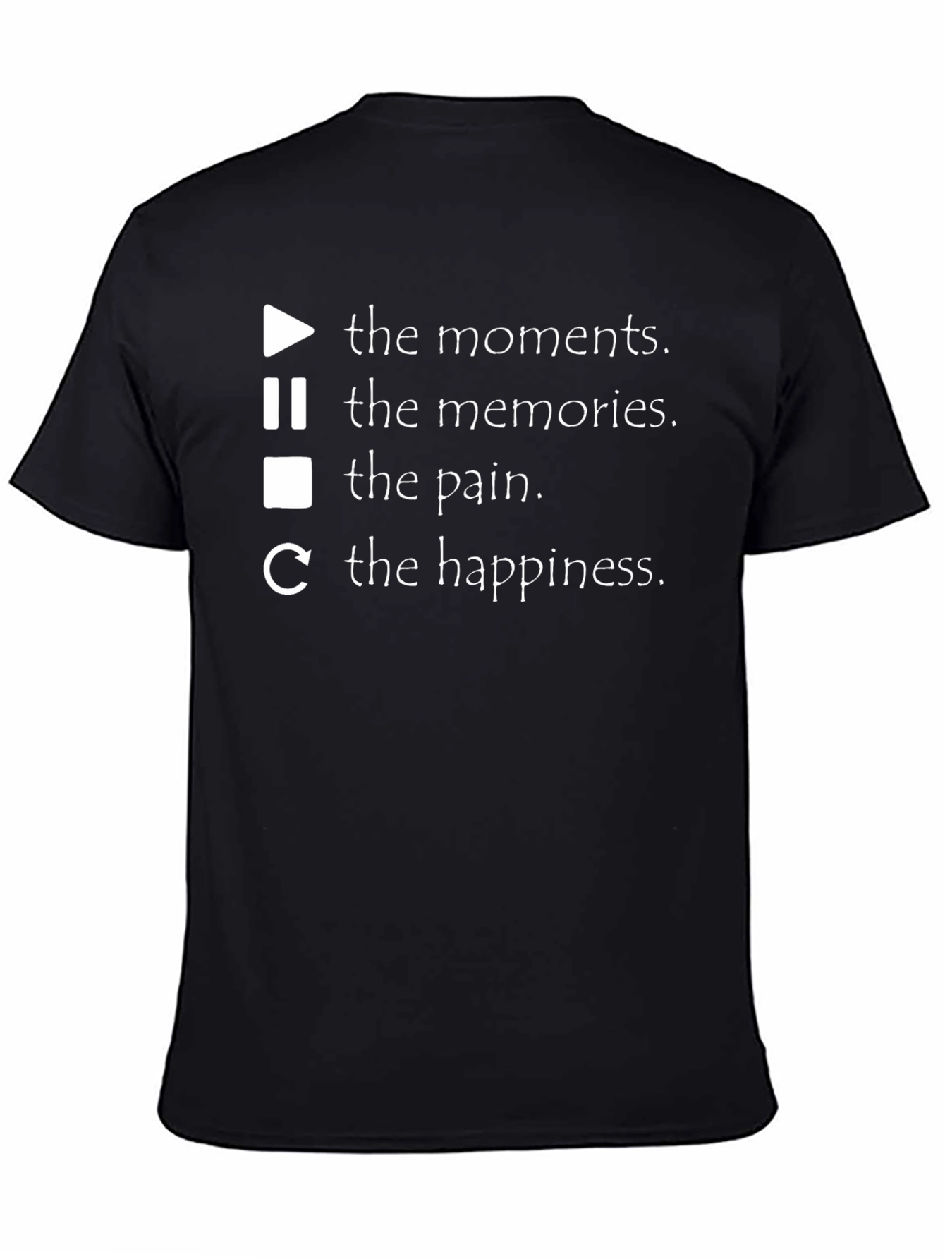 Moments Memories Pain Happiness Graphic Tee