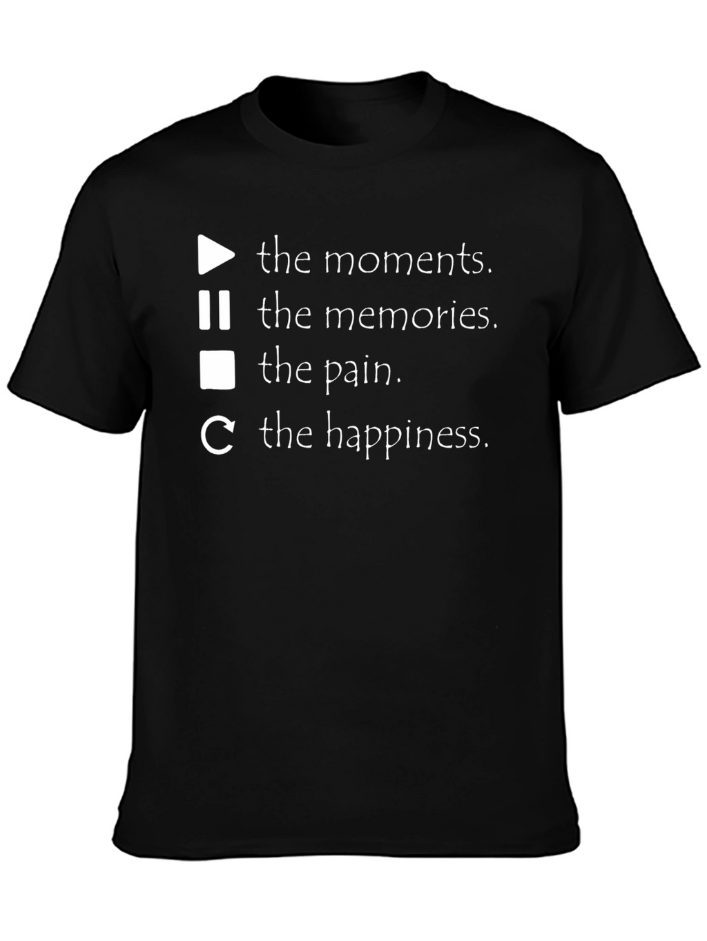 Moments Memories Pain Happiness Graphic Tee