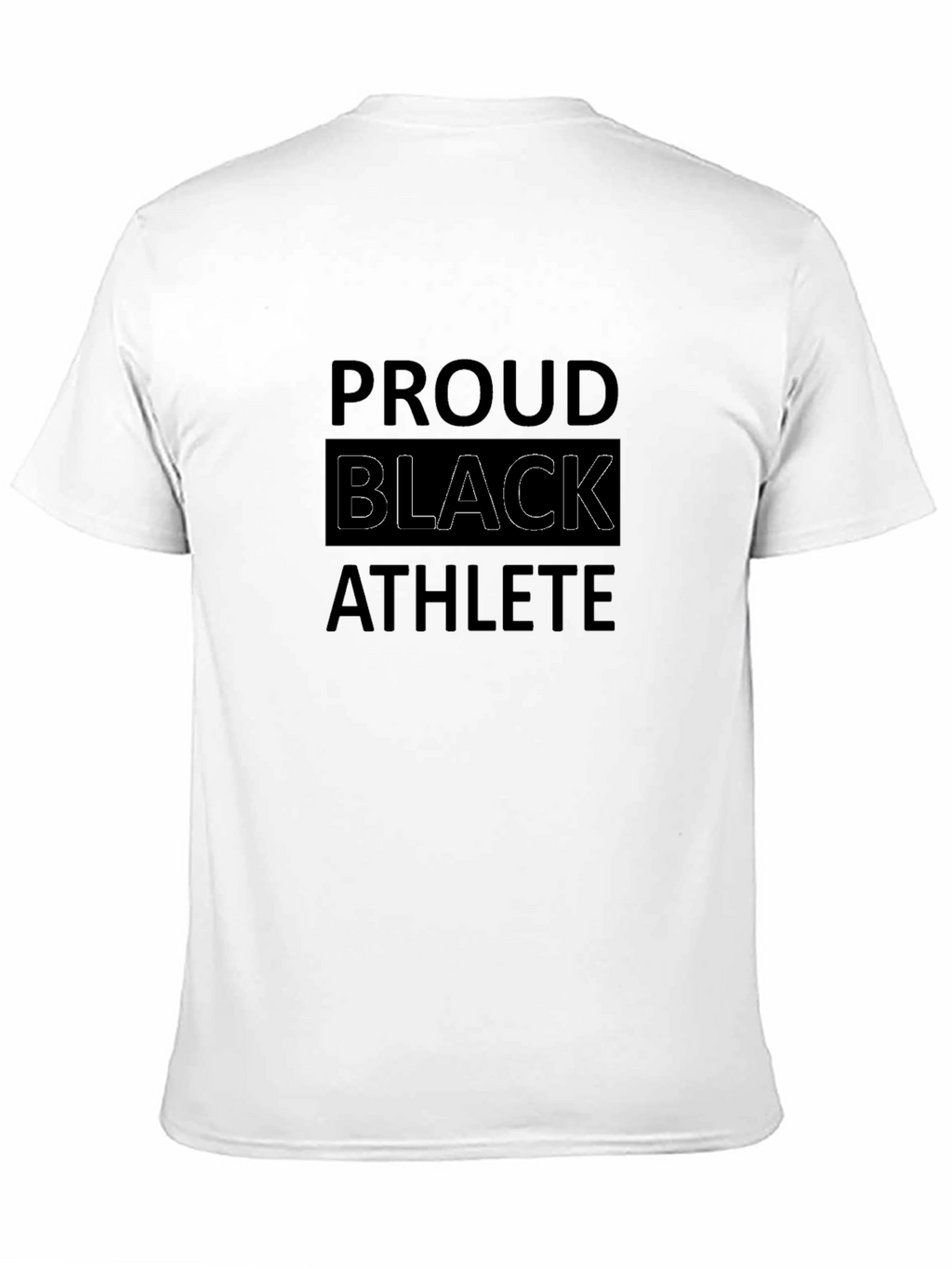 Proud Black Athlete Graphic Tee
