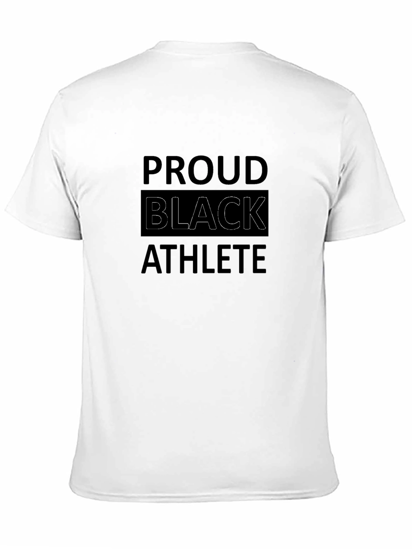 Proud Black Athlete Graphic Tee