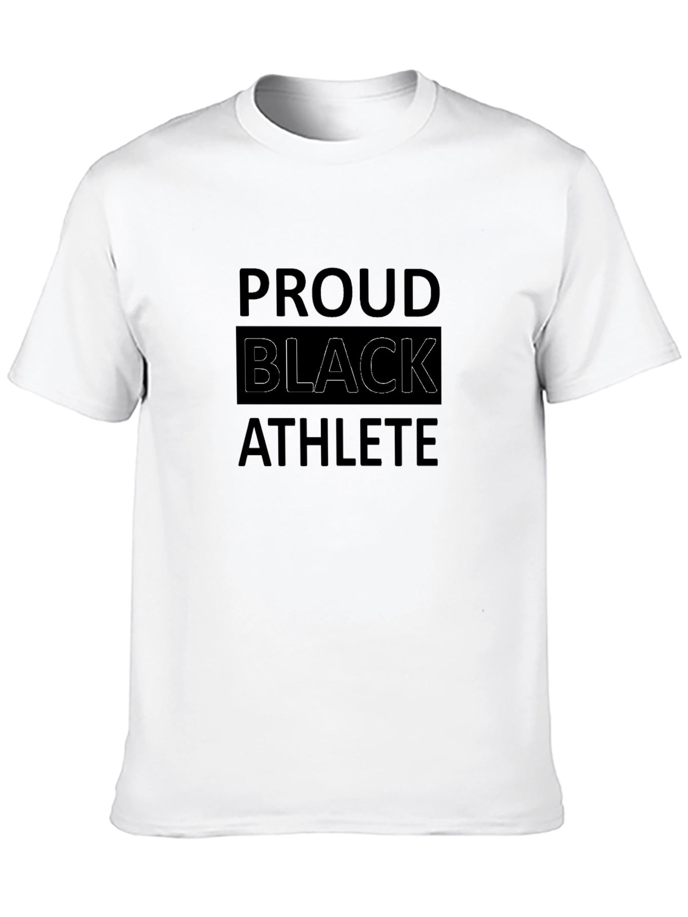 Proud Black Athlete Graphic Tee