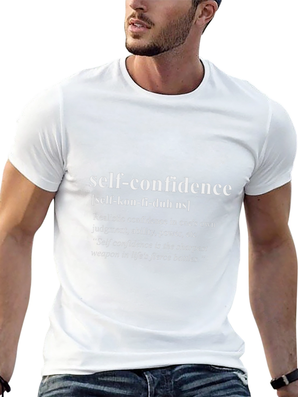 Self-Confidence Definition T-Shirt