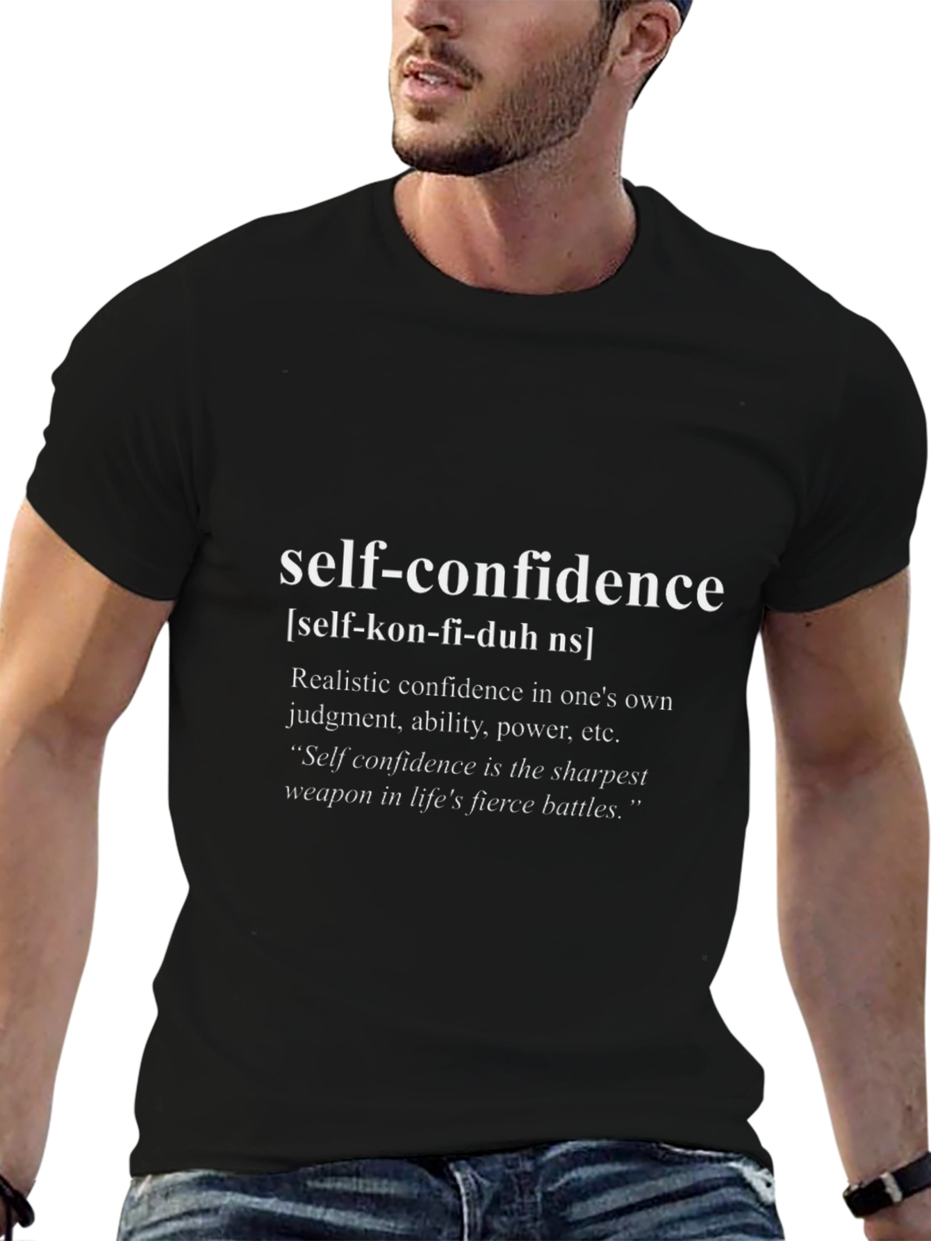 Self-Confidence Definition T-Shirt