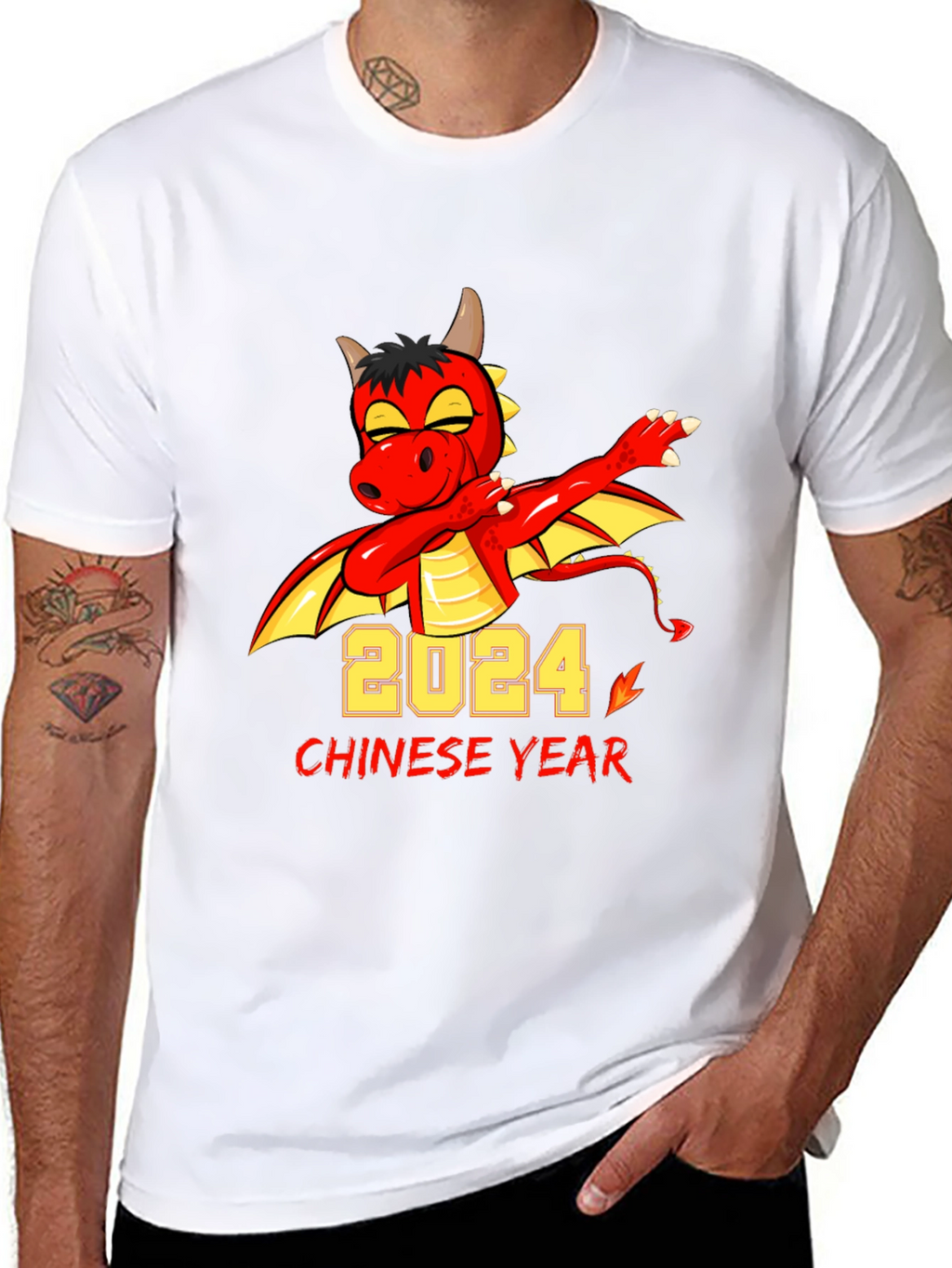 2024 Chinese Year Dragon Graphic Tee