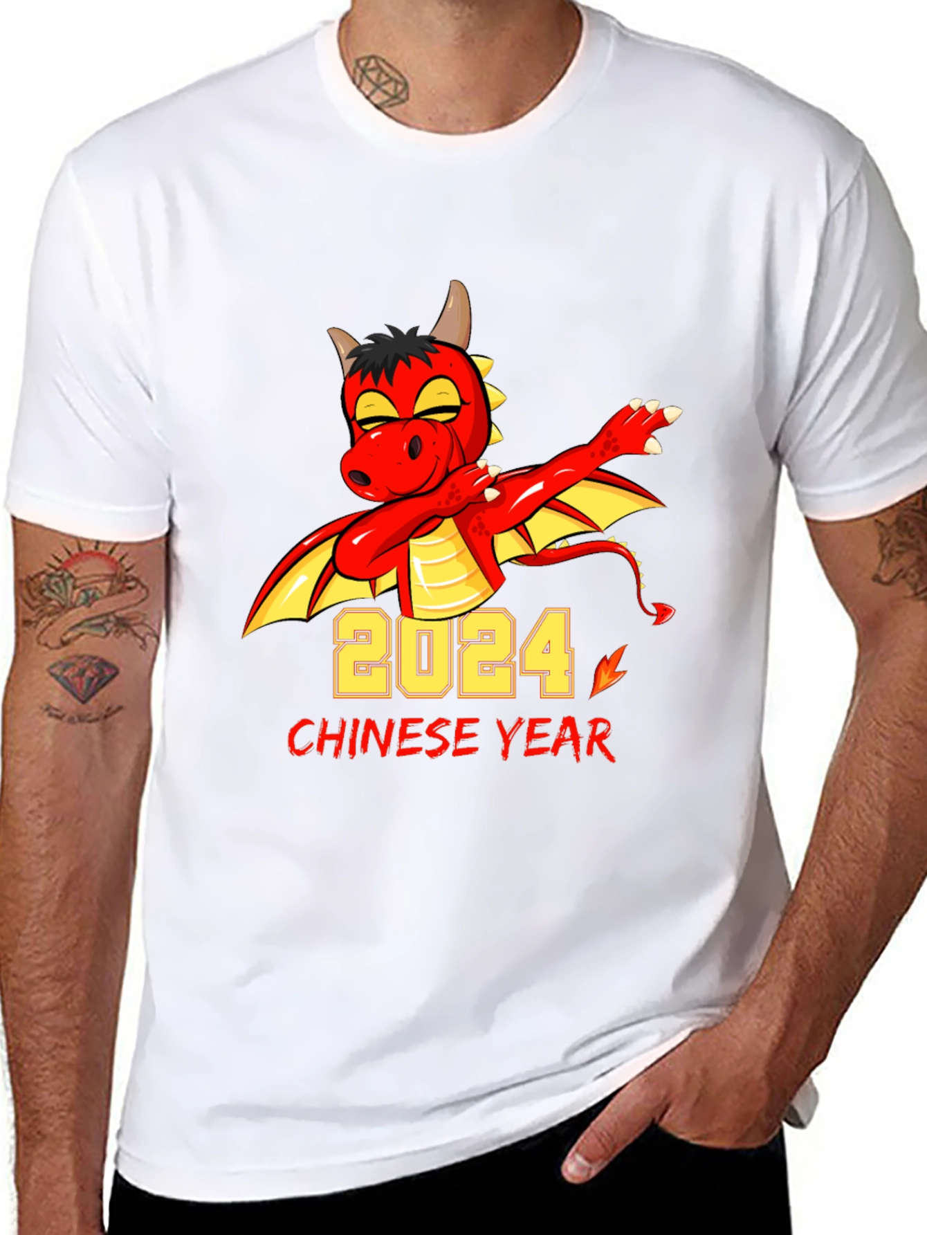 2024 Chinese Year Dragon Graphic Tee