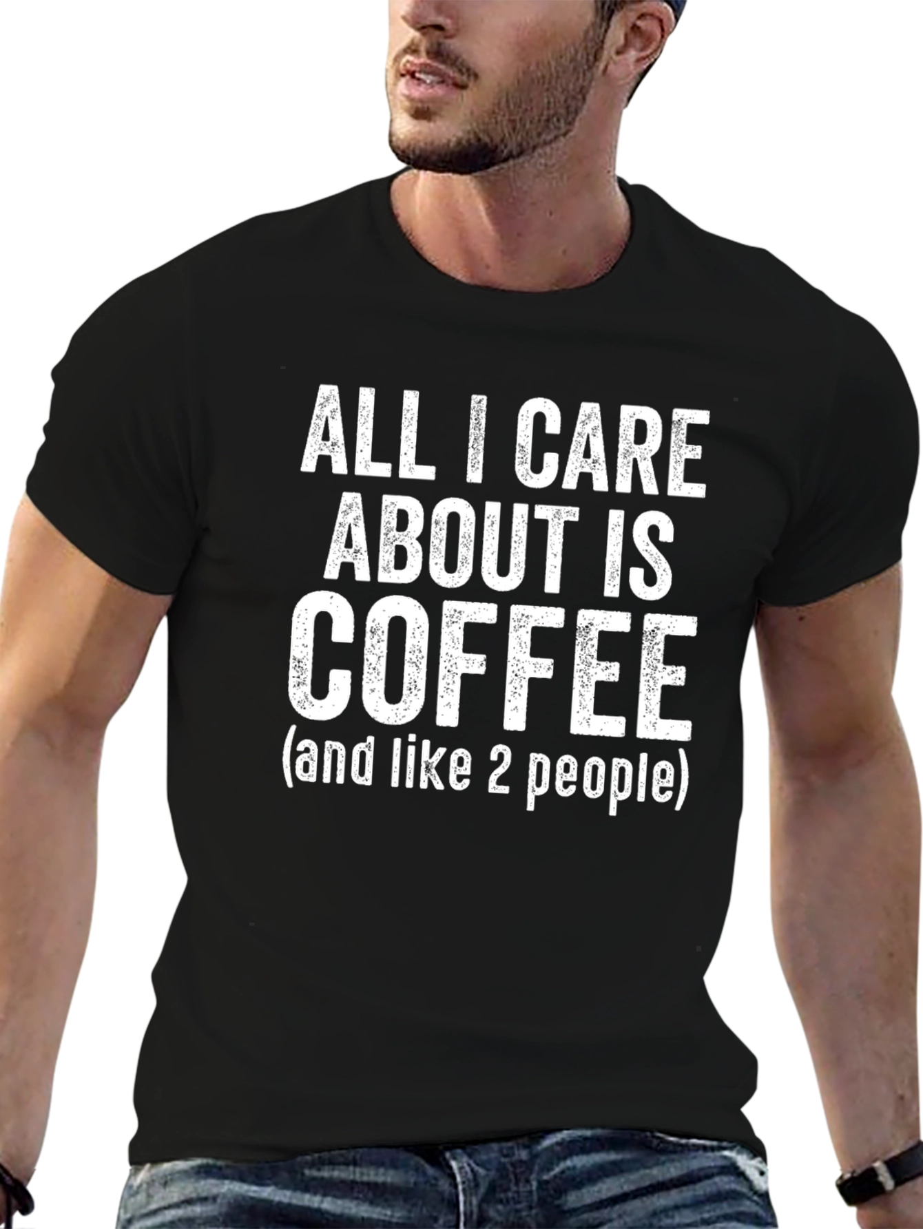 Coffee Lover Graphic Tee - Unisex Black T-Shirt