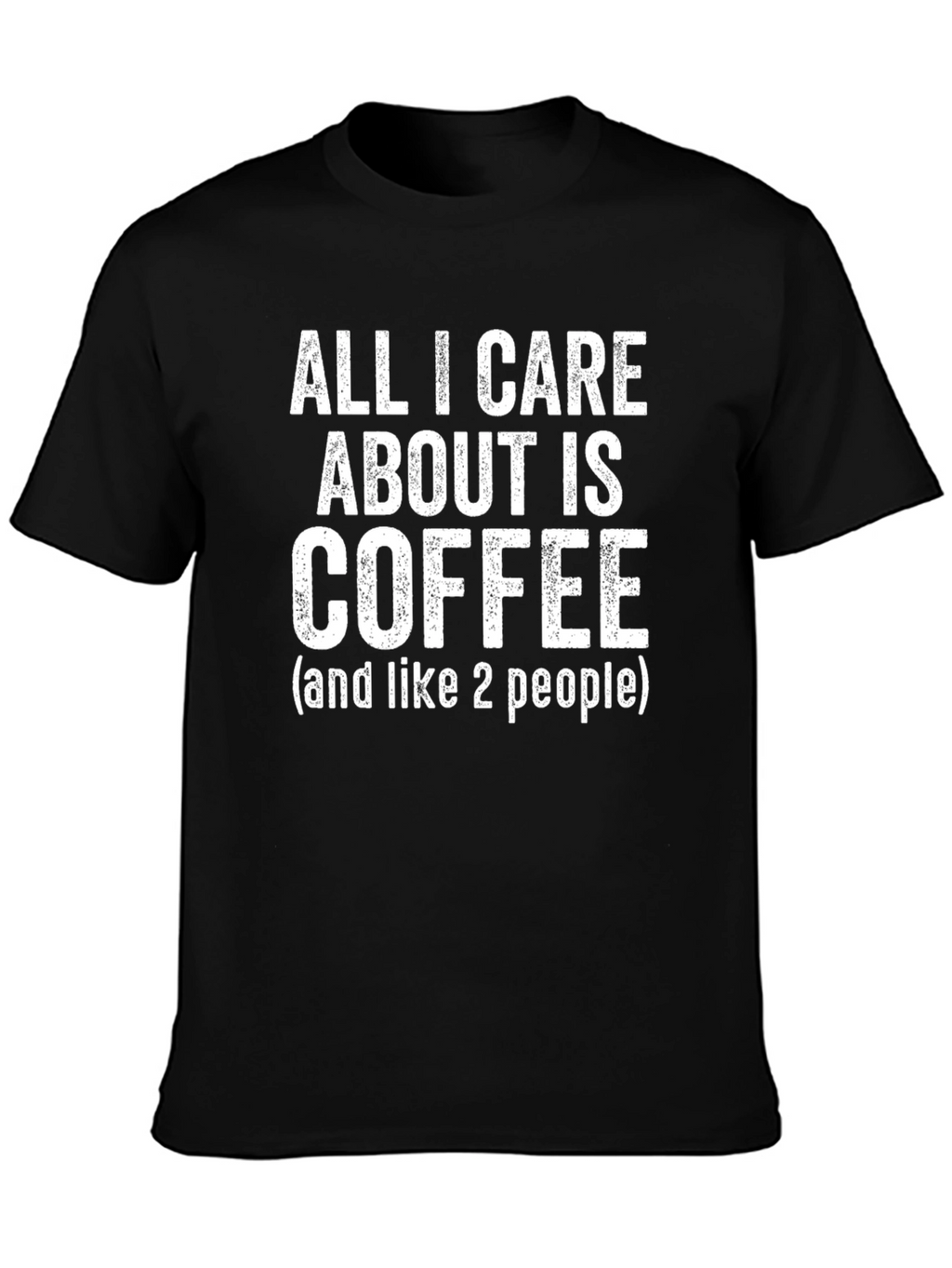 Coffee Lover Graphic Tee - Unisex Black T-Shirt