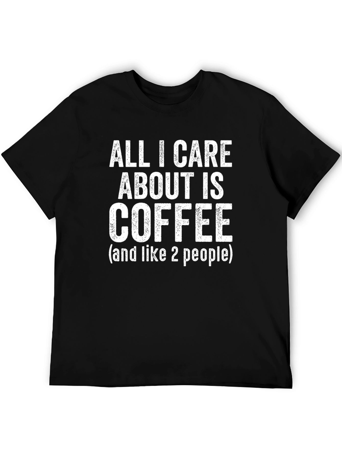 Coffee Lover Graphic Tee - Unisex Black T-Shirt