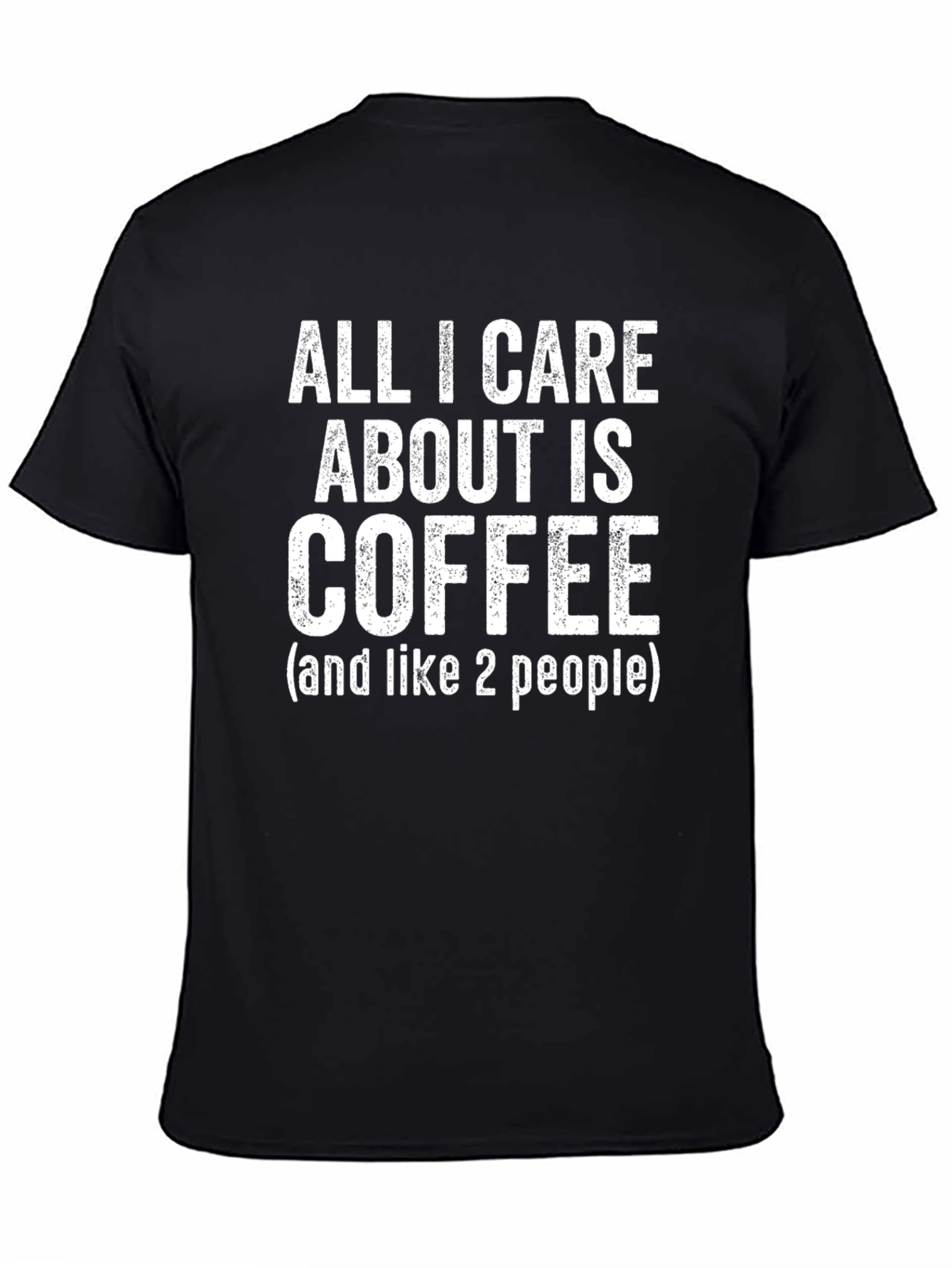 Coffee Lover Graphic Tee - Unisex Black T-Shirt