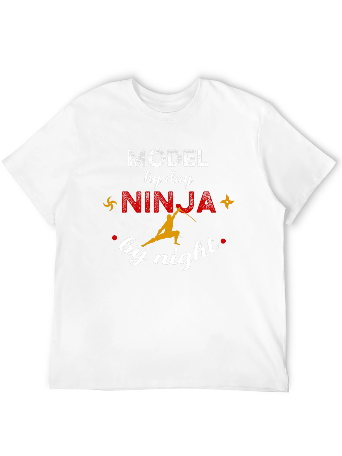 Model by Day Ninja by Night Graphic Tee