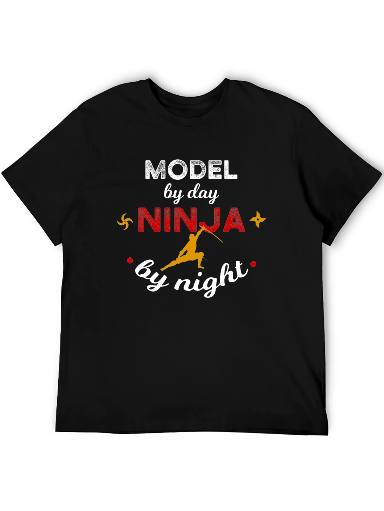 Model by Day Ninja by Night Graphic Tee