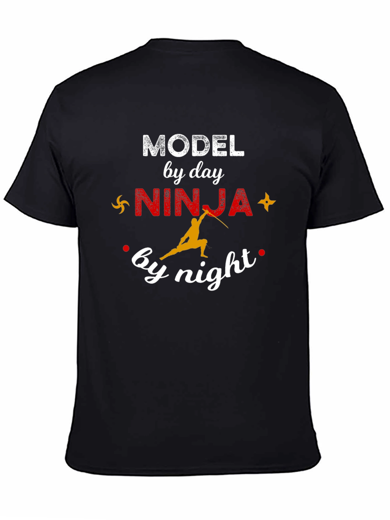Model by Day Ninja by Night Graphic Tee